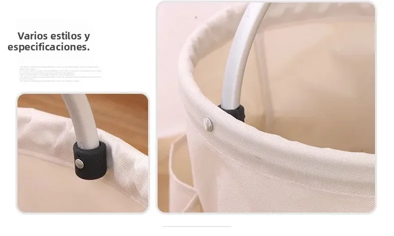 Cesta plegable de almacenamiento para acampada y playa - imagen 4