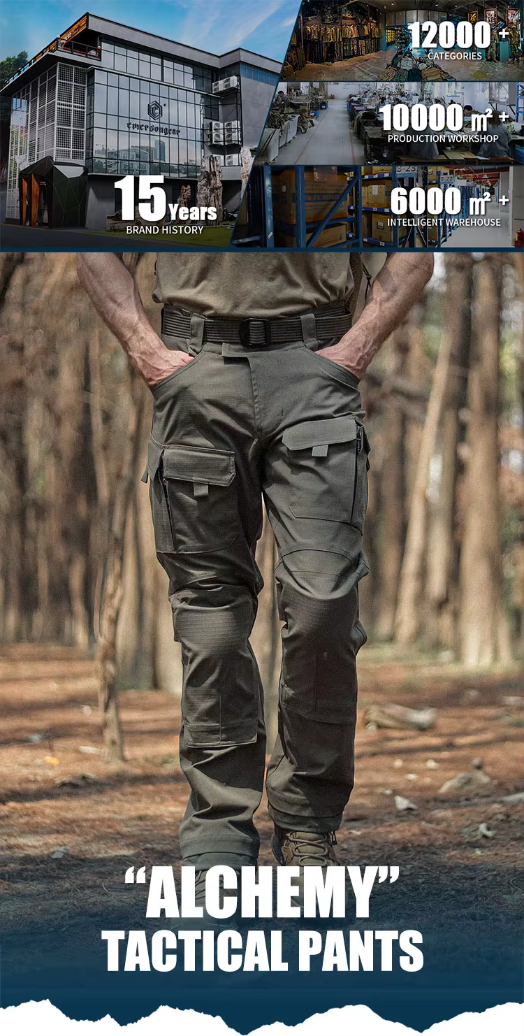 Pantalones tácticos Emersongear Blue Label Alchemy en color RG