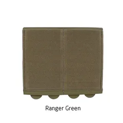 Chaleco táctico Molle 5.56 con bolsa elástica doble Mag y panel PH67