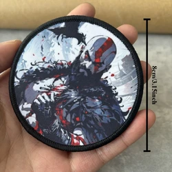 Parche táctico God of War con velcro para chaleco y mochila