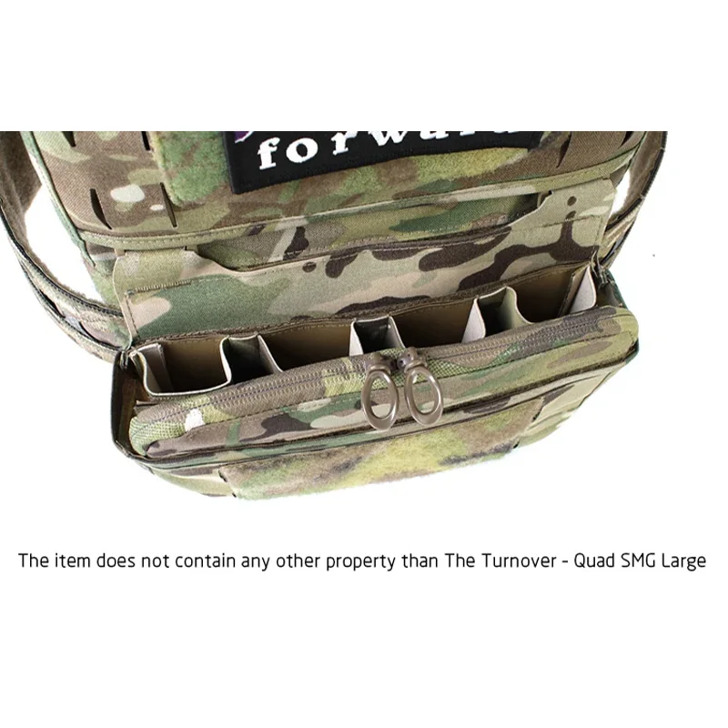 PEW TACTICA Turnover porta-cargadores quad SMG táctico para airsoft - imagen 3