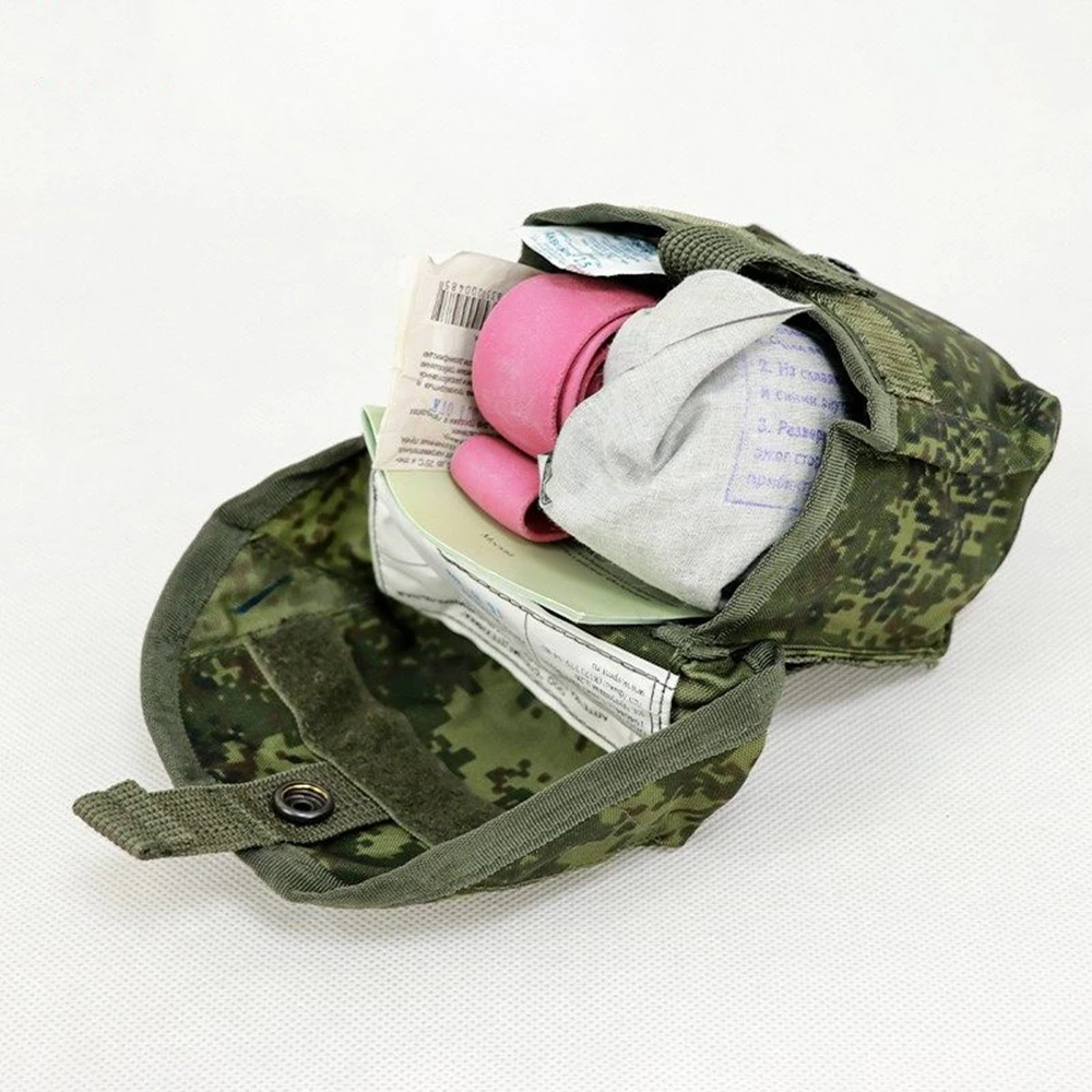 IFAK botiquín táctico ruso camuflaje con torniquete y vendajes - imagen 2