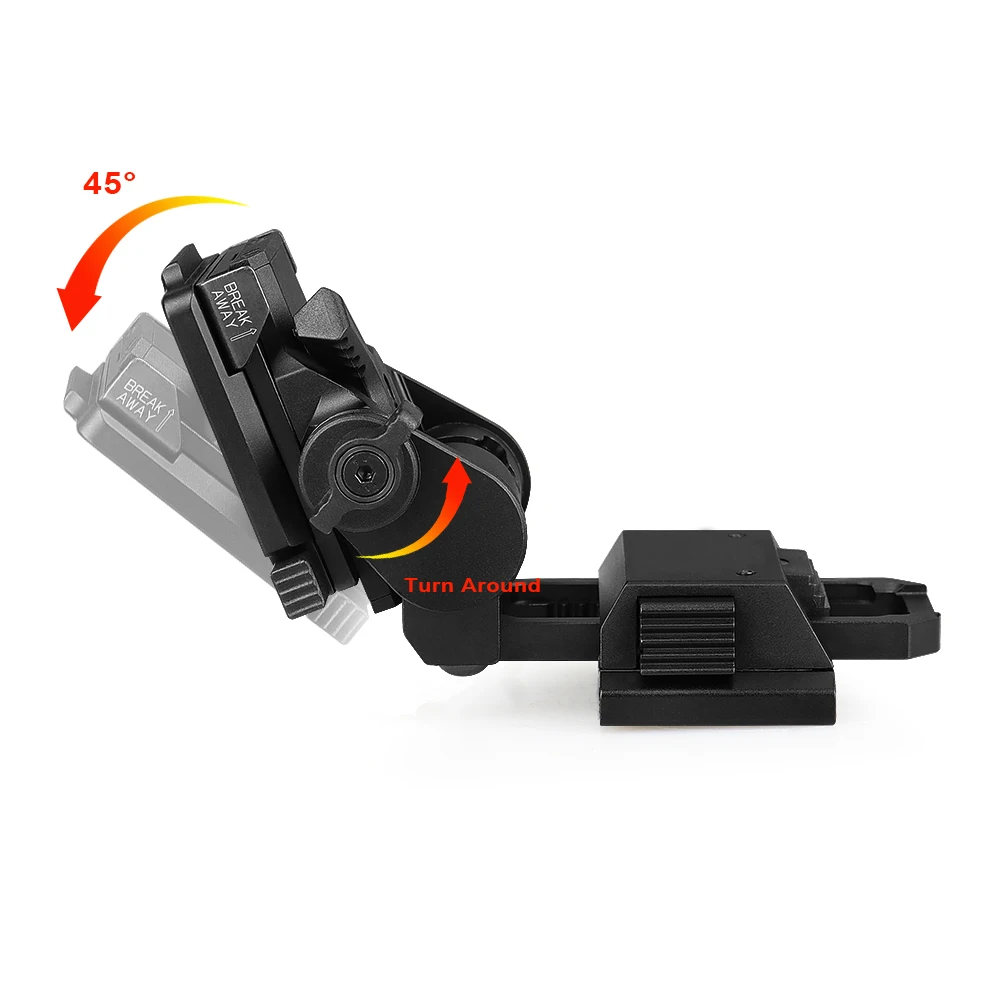 Soporte NVG Dovetail para monocular AN/PVS-14, brazo en J - imagen 4