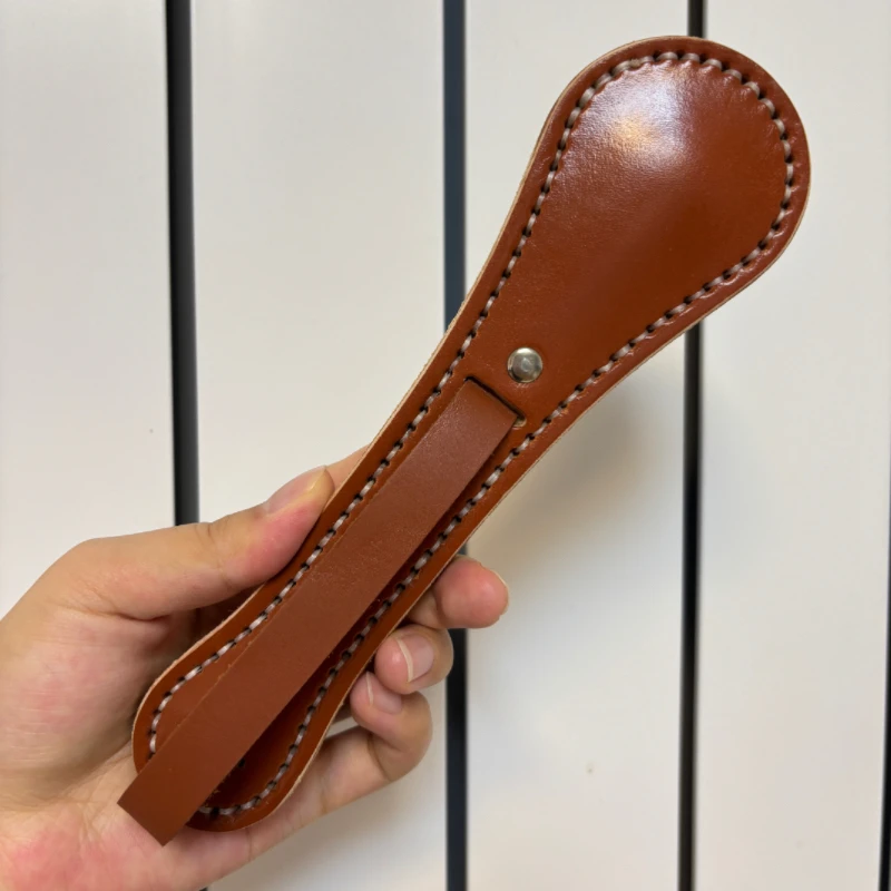 Claqueta de cuero con plomo, cosida a mano, entrenamiento fitness - imagen 2