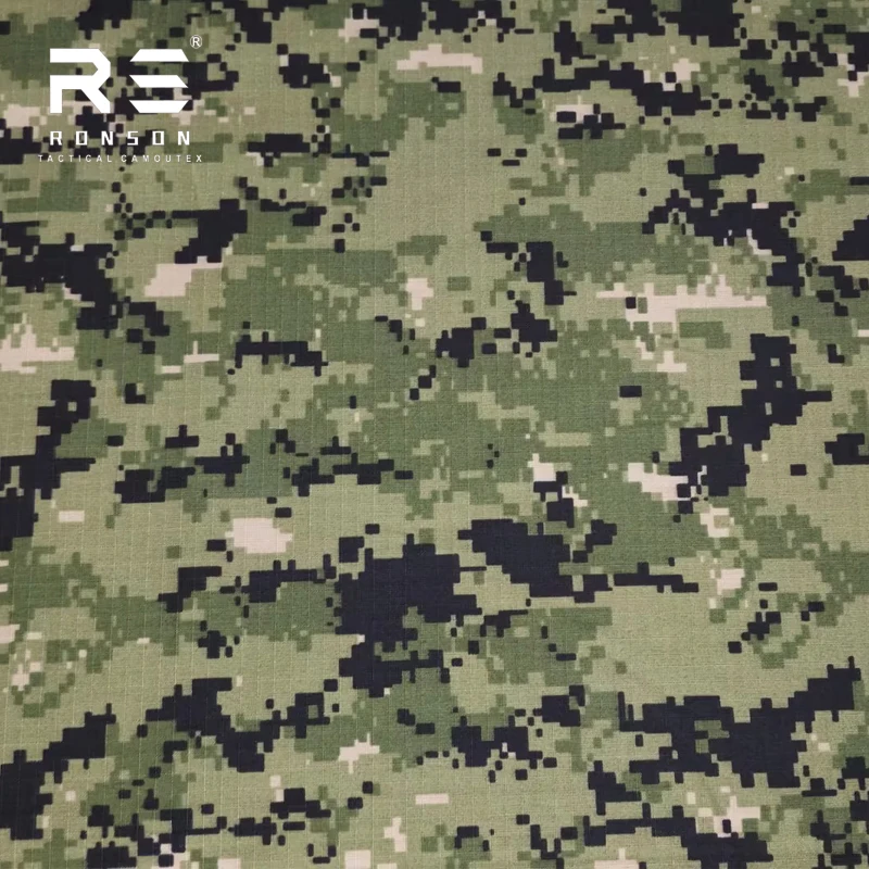 Tela ripstop de camuflaje AOR1/AOR2 para uniformes tácticos - imagen 2