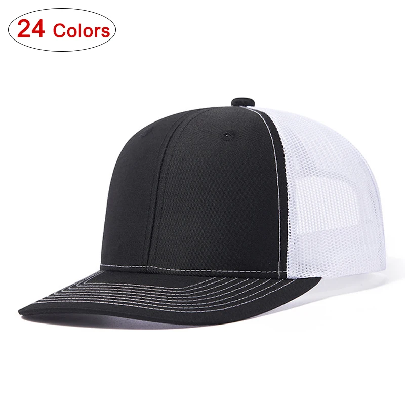 Gorra de camionero malla transpirable Snapback ajustable verano - imagen 3