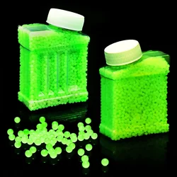 Balas de goma para pistolas juguete verde pastel seguras