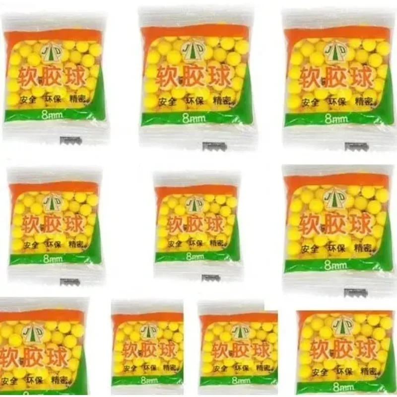 Pack de balas de goma suave de 7-8 mm