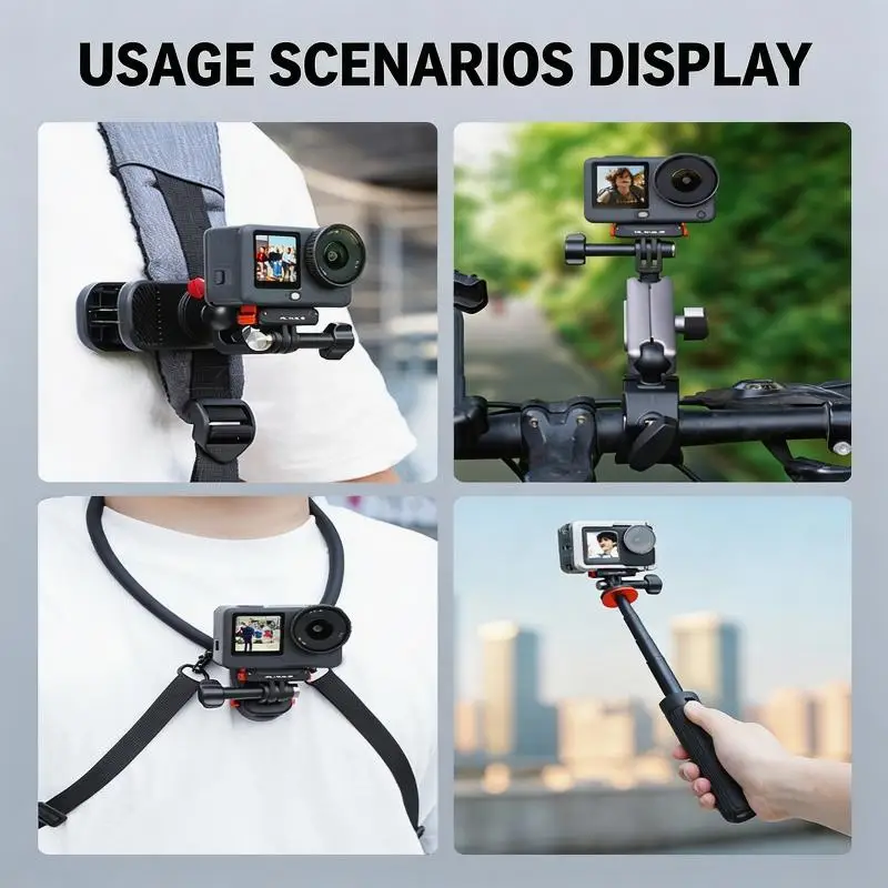 Soporte cámara liberación rápida base magnética para Action - imagen 4