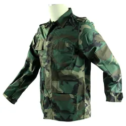 Traje de combate táctico chaqueta y pantalón camuflaje cuatro tonos