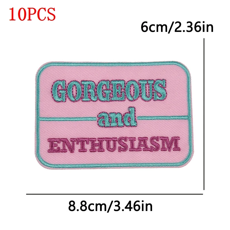 Parche bordado para planchar mujer pasión – insignia DIY - imagen 3