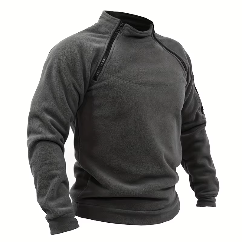Jersey táctico windproof hombre sólido – repelente al viento ripstop - imagen 3