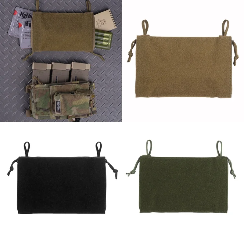 Bolsa táctica de expansión para el pecho con bolsillo oculto