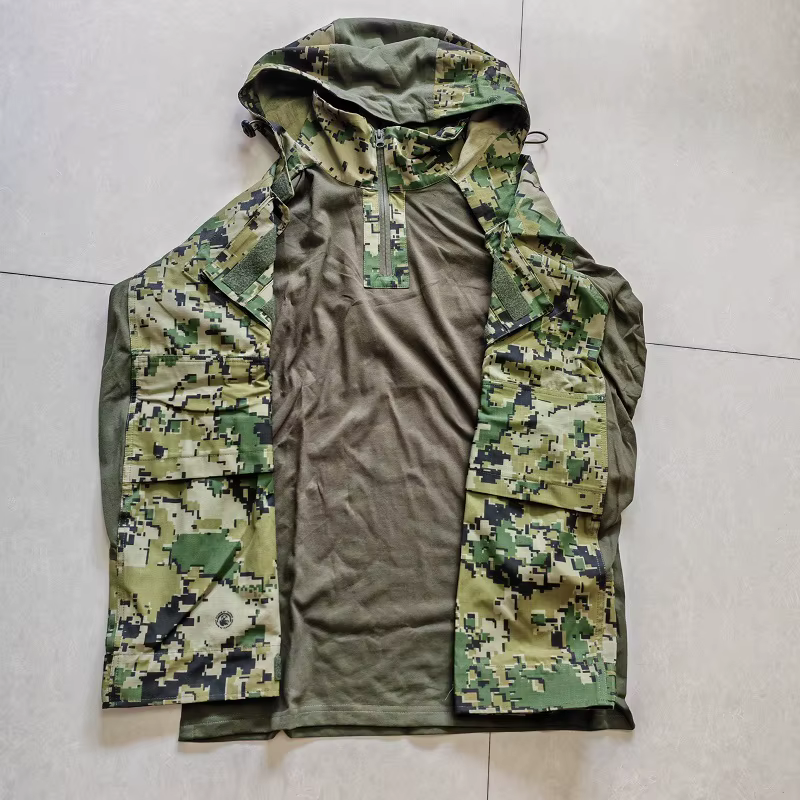 Camiseta táctica G3 nylon-algodón transpirable – Manga raglán outdoor - imagen 4