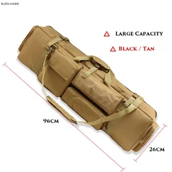 Bolsa táctica de hombro para armas largas de nailon