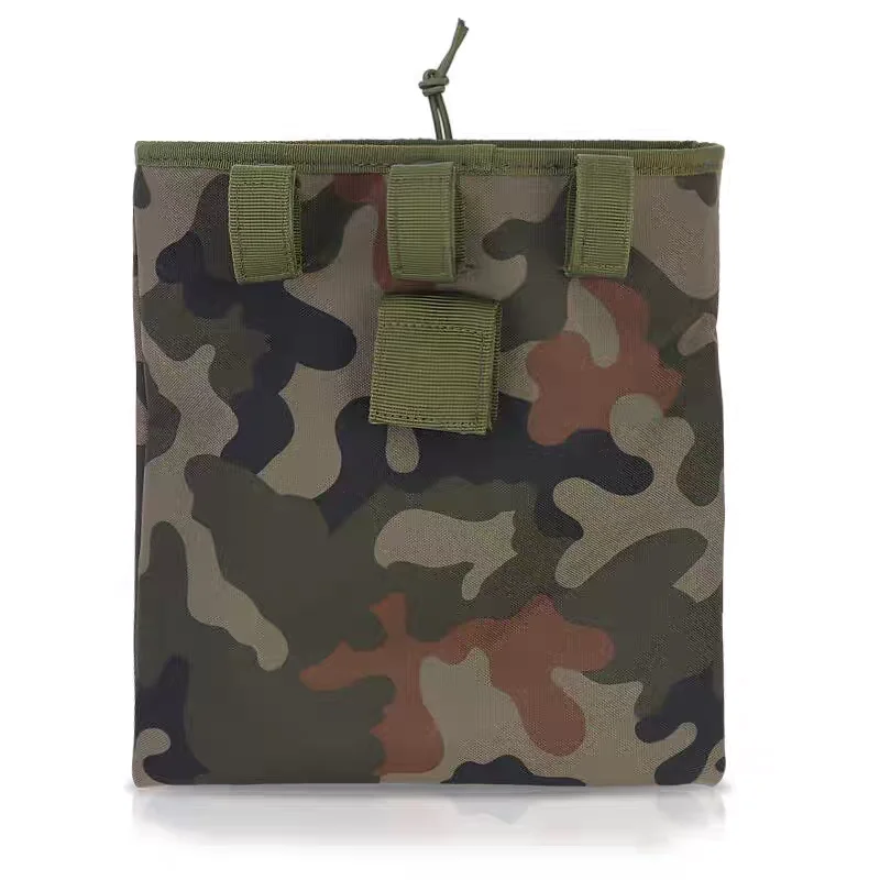 Bolsa táctica MOLLE plegable de cintura para aire libre