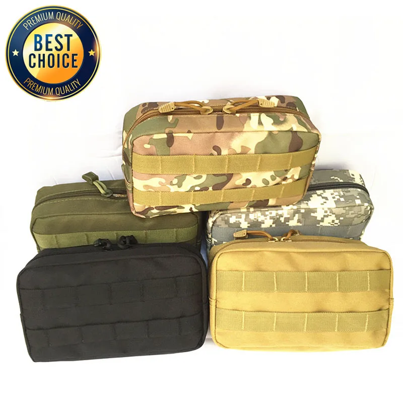 Riñonera táctica MOLLE impermeable para exteriores, camping y escalada
