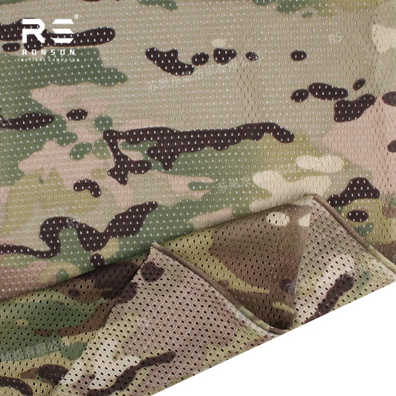 Tela de malla táctica camuflaje tricot para estampado - imagen 3