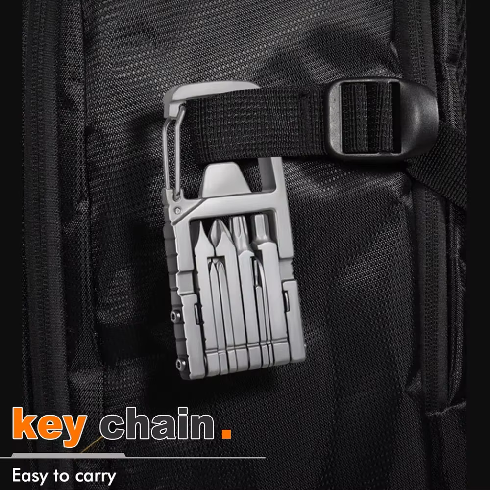 Navaja multifunción plegable acero inoxidable para camping - imagen 3
