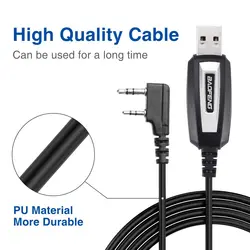 Baofeng cable de programación USB para UV-5R, UV-S9PLUS y UV-K5