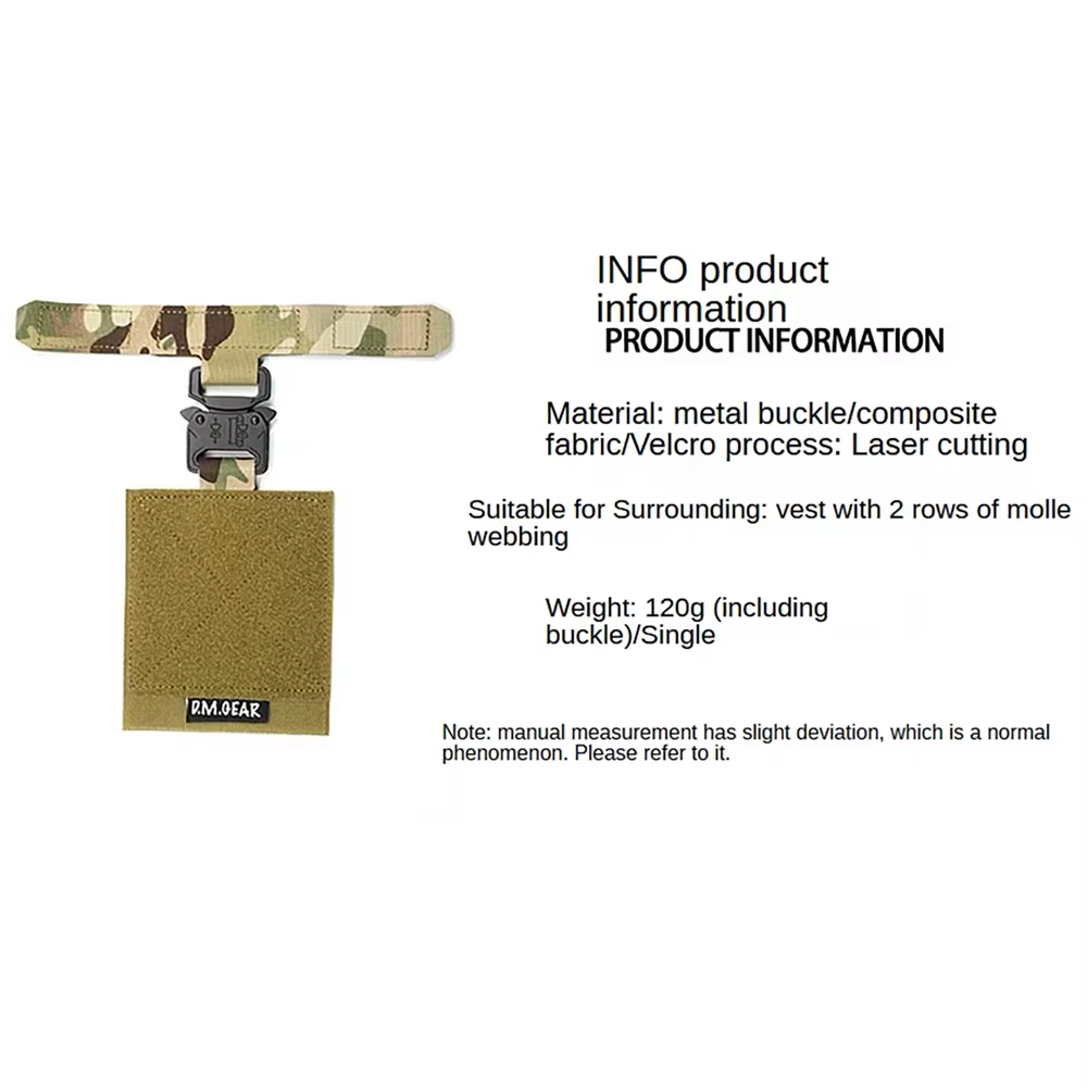 DMGear Hebilla táctica liberación rápida metálica para chaleco MOLLE - imagen 3