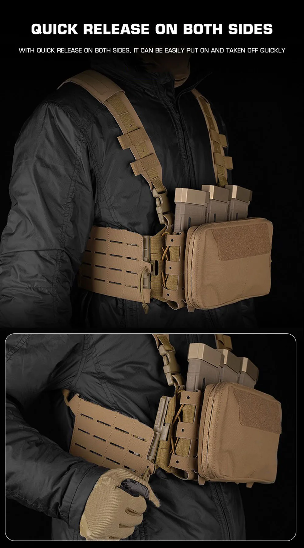 Bolsa magnética multiusos ARC del kit táctico