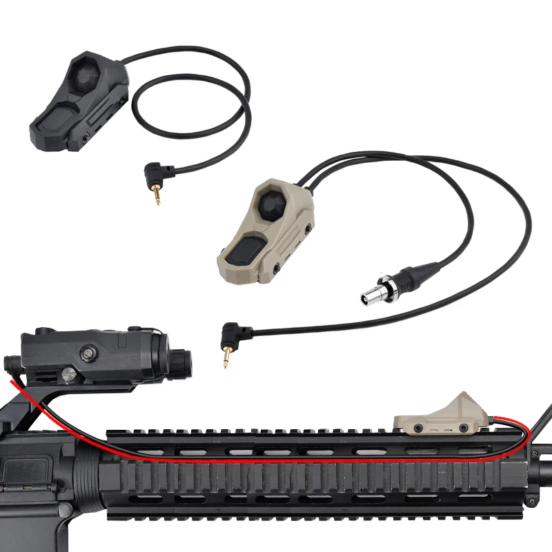 Linterna táctica AXON compatible Picatinny, M-LOK para equipos láser