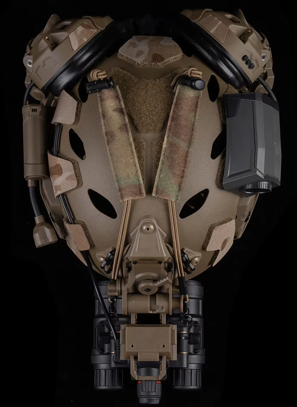 Correa táctica para casco NVG V4 con retención elástica - imagen 4