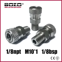 Válvula carga HPA desconexión rápida hembra - Acero inoxidable 1/8 NPT