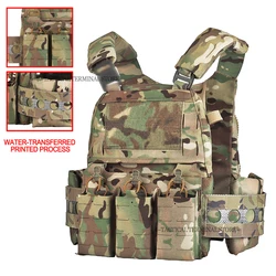 Chaleco Táctico Ferro V5 FCPC con MOLLE y liberación rápida para airsoft