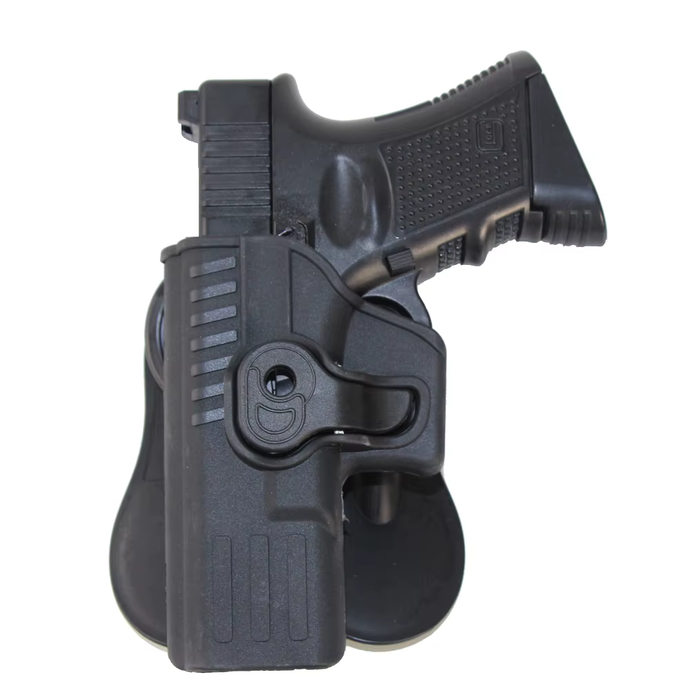 Funda táctica pistola Glock cinturón zurdos