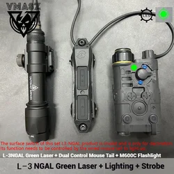SUREFIRE M300A NGAL – Iluminador táctico dual rojo/verde para Picatinny