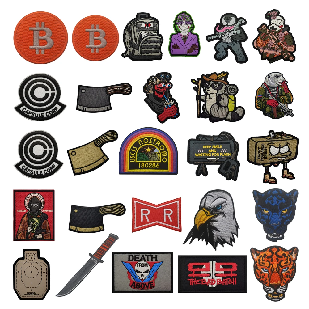 Colección de parches tácticos ZuoLiao