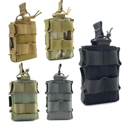 Porta-cargadores táctico MOLLE 5.56 1000D abierto M4/M16 y AK