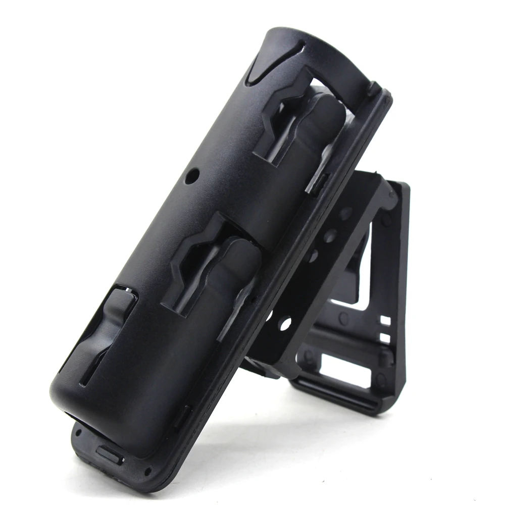 Funda ABS giratoria para portabastón retráctil – Negro, sistema MOLLE - imagen 3