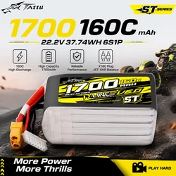 Batería LiPo Tattu R-Line 6S 1700mAh 160C para FPV