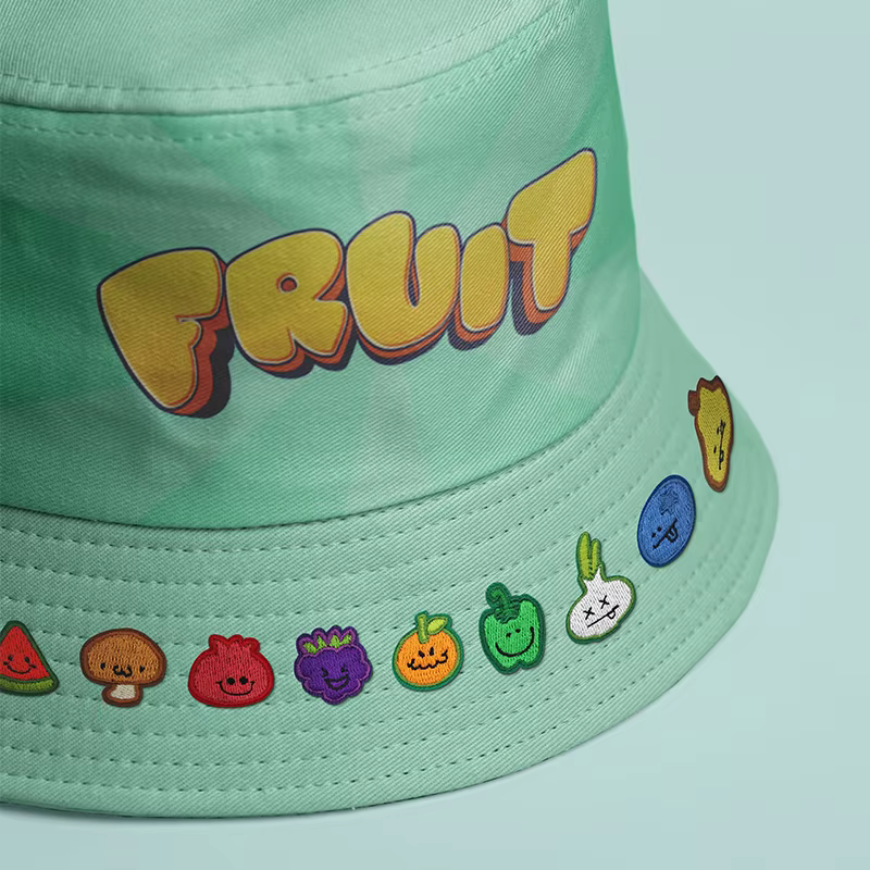 Parches bordados frutas verduras sandía arándanos para ropa y fiestas - imagen 4