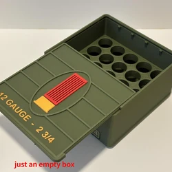 Caja de munición para polígono de tiro