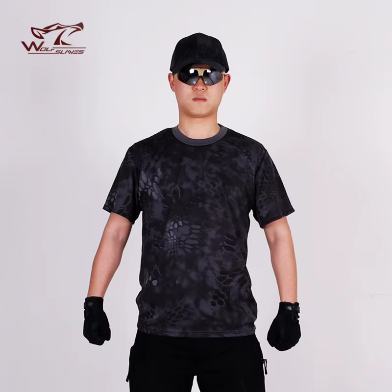 Camisa combate Wolfslaves Multicam – Táctica militar transpirable - imagen 2