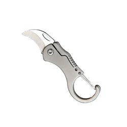 Navaja táctica EDC mini acero inoxidable con llavero