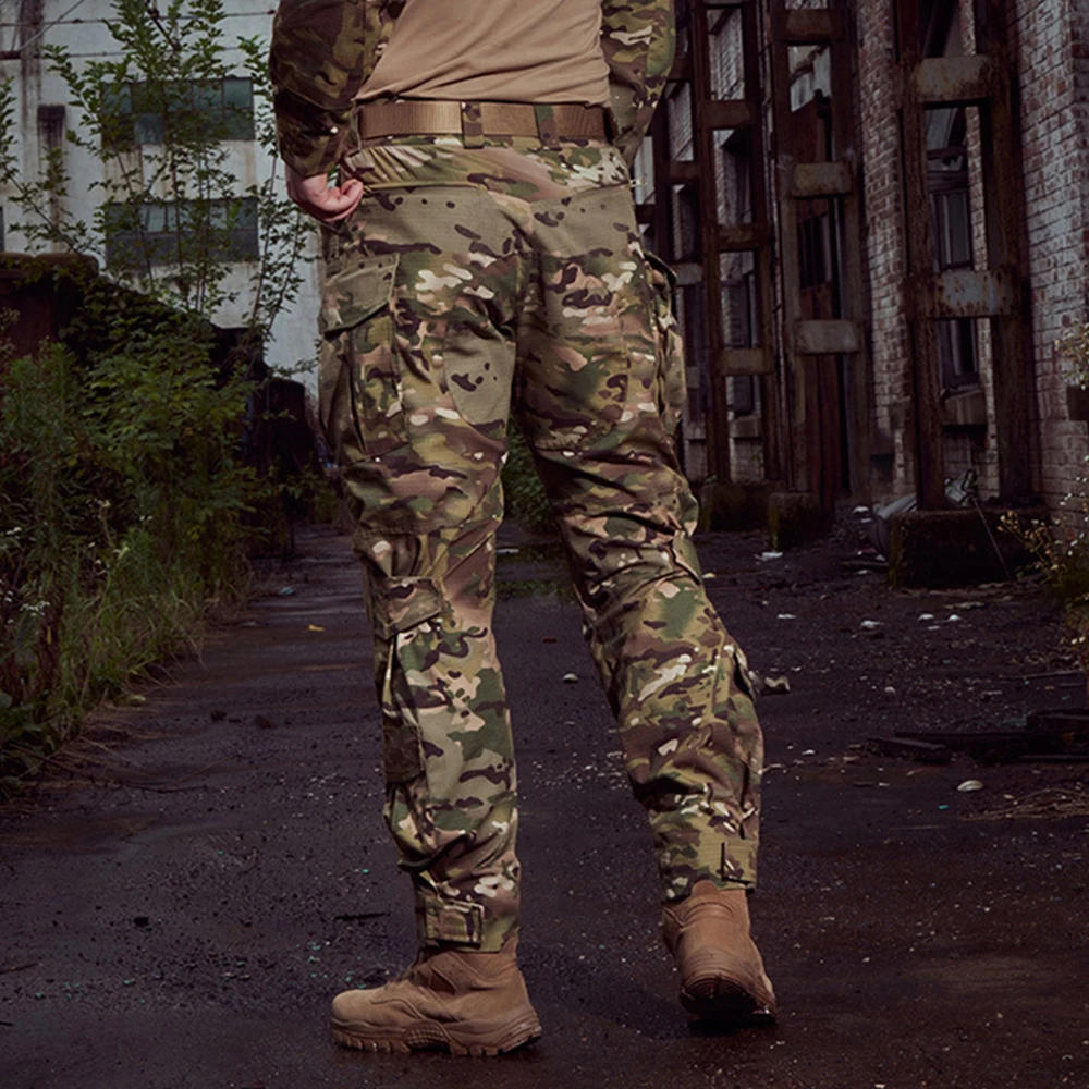 Pantalón Táctico Multicam Cargo para Combate Caza y Senderismo - imagen 3