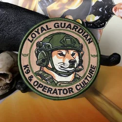 K9 OPERATOR – Parche táctico para perro con Velcro