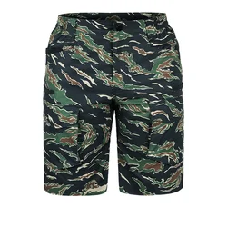 Pantalones cortos tácticos camuflaje secado rápido multibolsillos