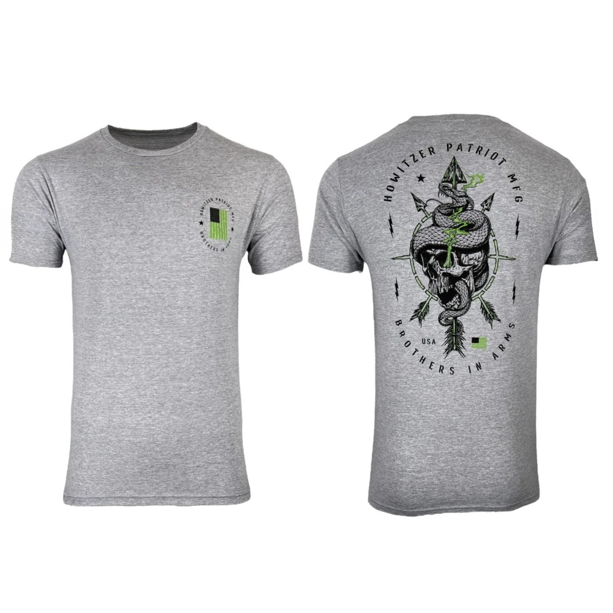 SPIRIT OF VALOR Camiseta táctica de algodón militar estilo Hotzer