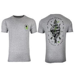SPIRIT OF VALOR Camiseta táctica de algodón militar estilo Hotzer