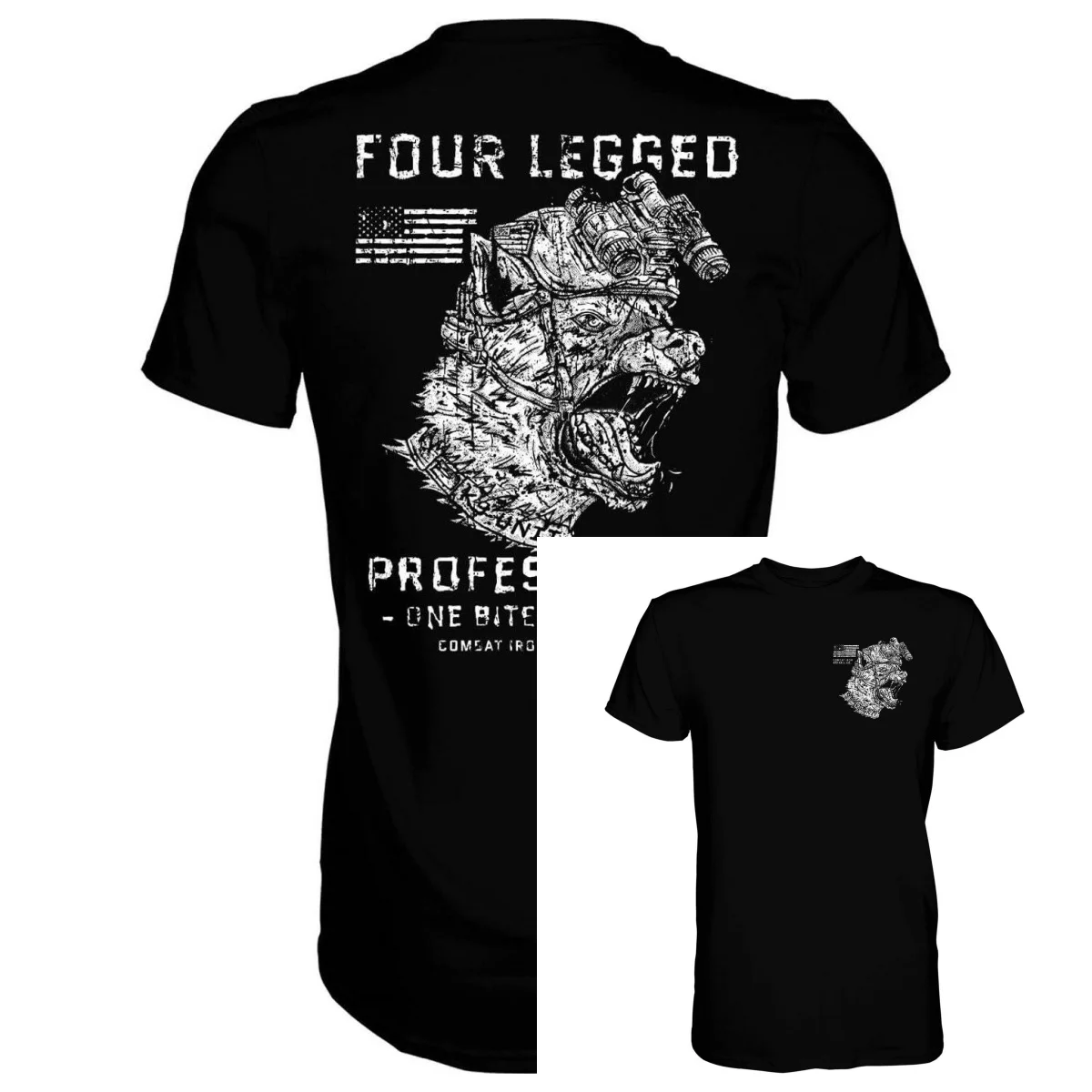 Camiseta Táctica K9 Algodón para Entrenamiento Canino Militar - imagen 2