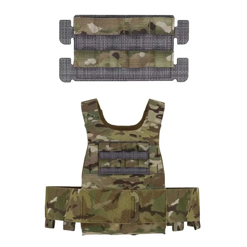 FCPC FCSK Panel de Pecho MOLLE Fibra de Carbono para Chaleco Táctico - imagen 2