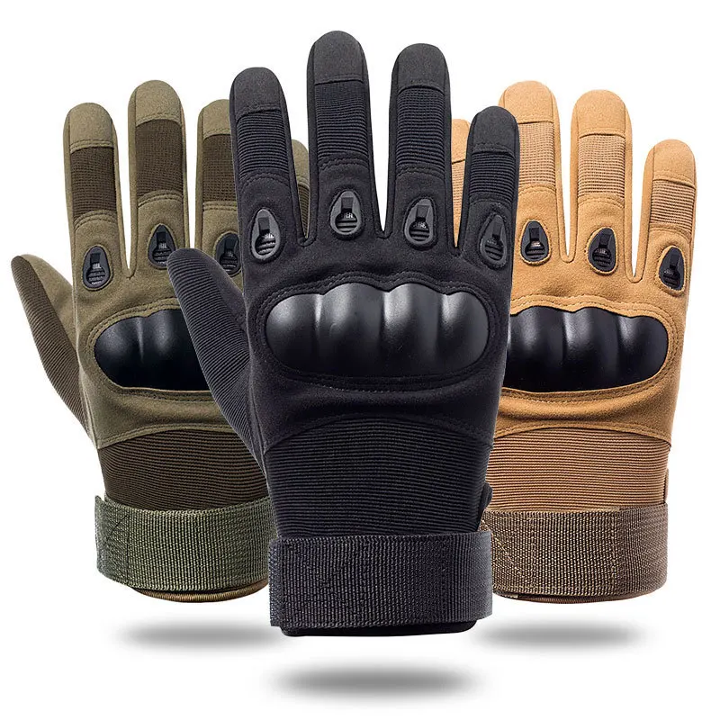 Guantes tácticos transpirables con protección pantalla táctil