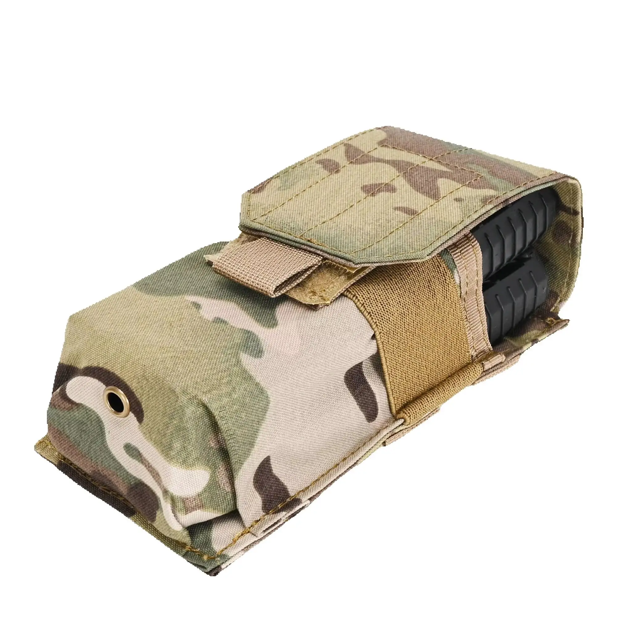 Bolsa Molle individual para cargador M4 5.56 con solapa - imagen 3