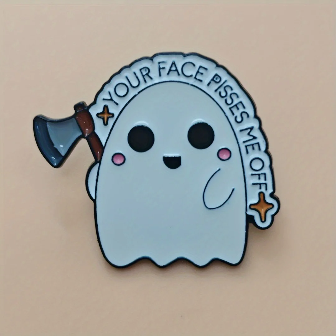 Detalle del pin para personalizar bolsos y chaquetas
